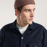 Mouline Marrone Castagna | Cappellino fisherman cashmere rigenerato