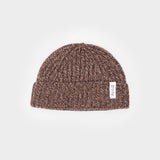 Mouline Marrone Castagna | Cappellino fisherman cashmere rigenerato