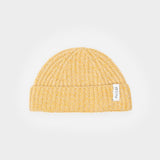 Mouline Giallo Zenzero | Cappellino fisherman cashmere rigenerato