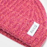 Mouline Rosa Barbabietola | Cappellino fisherman cashmere rigenerato