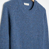 Blu Lapis | Maglia Unisex Cashmere Rigenerato Alfredo