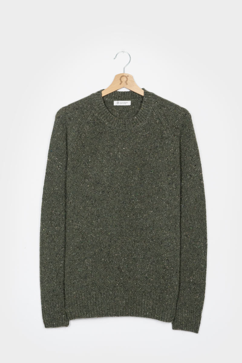 Verde Abete | Maglia Unisex Cashmere Rigenerato Alfredo