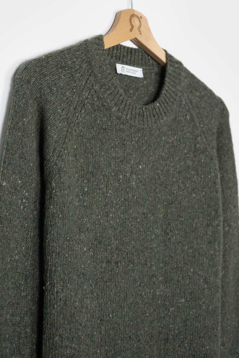 Verde Abete | Maglia Unisex Cashmere Rigenerato Alfredo