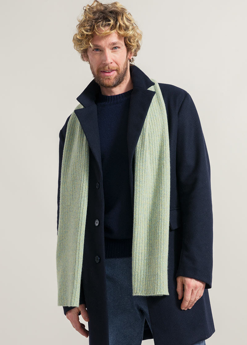 Chanteclaire Verde Celadon | Sciarpa Cashmere Rigenerato