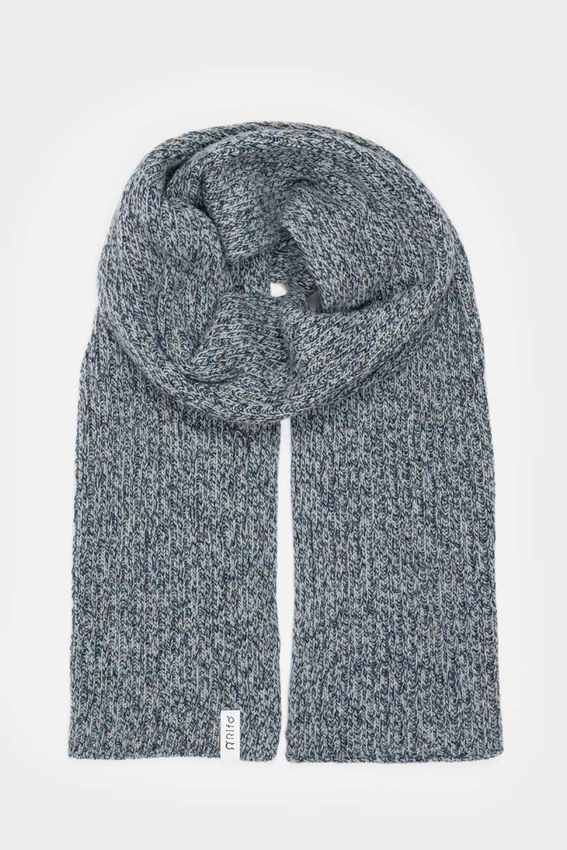 美品 FEDELI CASHMERE SCARF MADE IN ITALY Cashmere Foulard Grigio FEDELI CASHMERE SCARF STONE GREY – Michi D