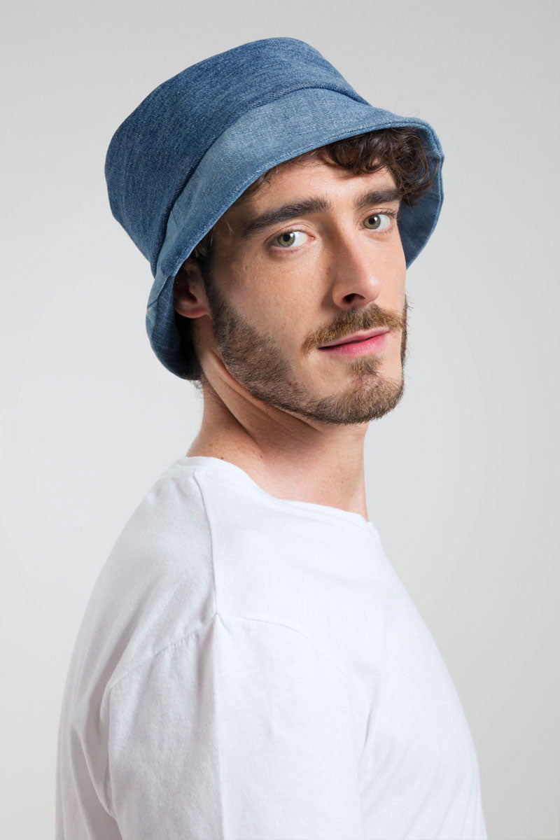 Jeans Patchwork | Cappellino unisex upcycled