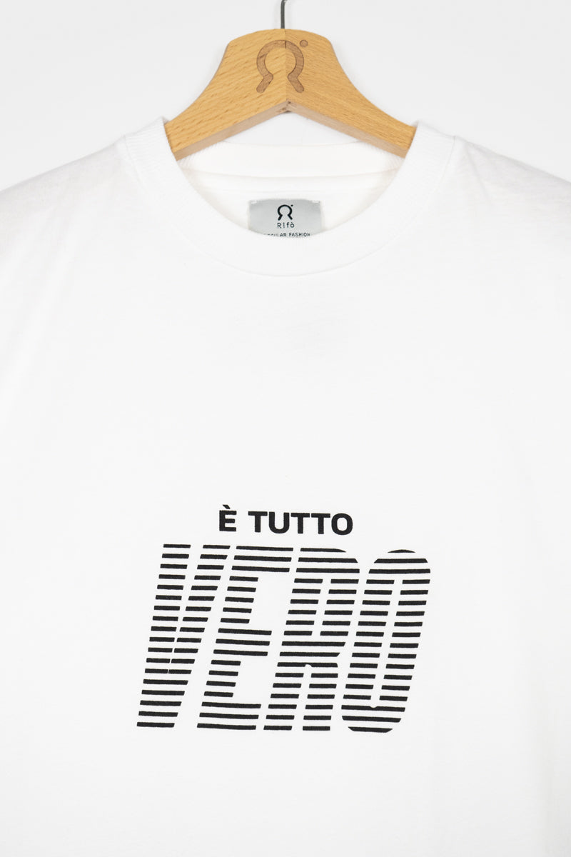 Bianco Polare | T-shirt unisex VD + Rifò