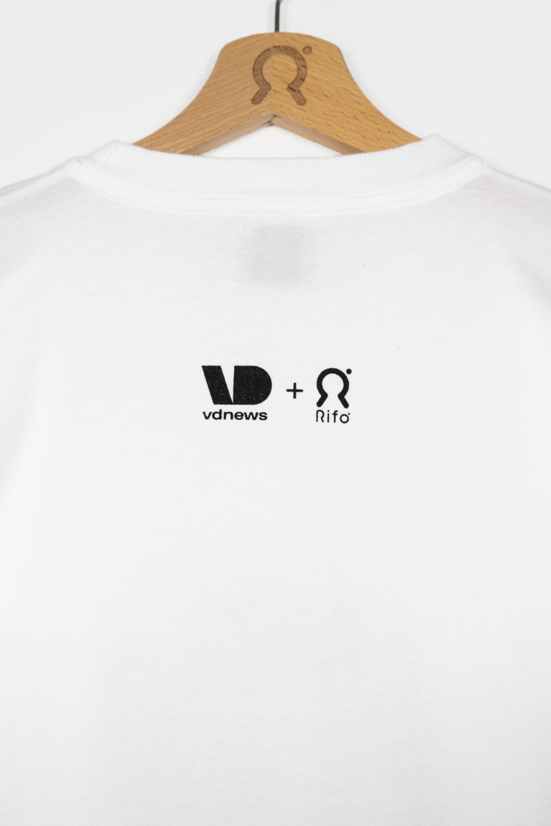 Bianco Polare | T-shirt unisex VD + Rifò