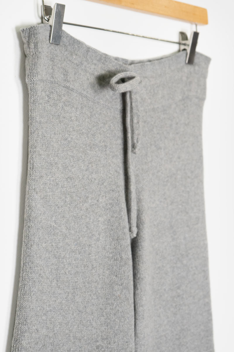 Grigio Calce | Pantalone Donna Cashmere Rigenerato Zelda