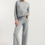 Grigio Calce | Pantalone Donna Cashmere Rigenerato Zelda