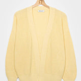 Giallo Crema | Cardigan Donna Cotone Rigenerato Irma