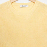 Giallo Crema | Maglia Donna Cotone Rigenerato Olga