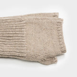 Beige Sabbia | Manicotti Cashmere Rigenerato Tamara