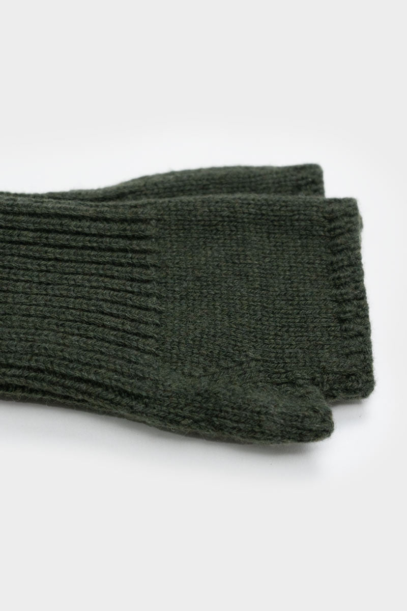 Verde Foresta | Manicotti Cashmere Rigenerato Tamara