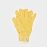 Giallo Cedro | Guanti donna cashmere rigenerato