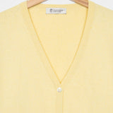 Giallo Crema | Cardigan Donna Cotone Rigenerato Lucia