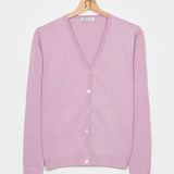 Rosa Magnolia | Cardigan Donna Cotone Rigenerato Lucia