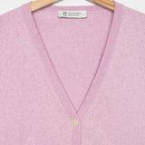 Rosa Magnolia | Cardigan Donna Cotone Rigenerato Lucia