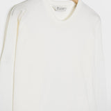 Bianco Latte | Maglia Donna Cotone Rigenerato Zoe