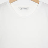 Bianco Latte | tshirt donna cotone organico e cotone rigenerato