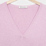 Rosa Magnolia | Maglia Donna Cotone Rigenerato Arianna