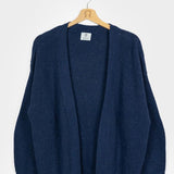 Blu Baltico | Cardigan Cotone Donna Jeans Rigenerato