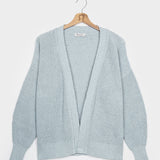 Azzurro Mediterraneo | Cardigan Cotone Donna Jeans Rigenerato