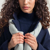 Azzurro Terso | Stola Cashmere Rigenerato Agape