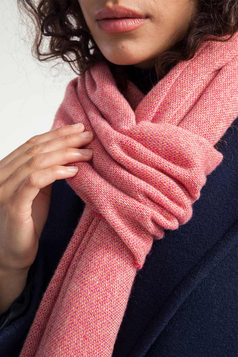 Rosa Antico | Stola Cashmere Rigenerato Agape