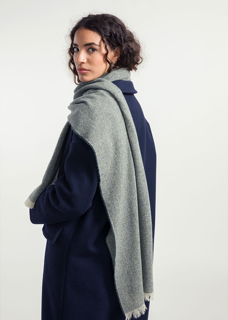 Grigio Ciottolo | Stola Cashmere Rigenerato Agape