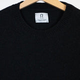 Nero Ardesia | Maglia tuta cashmere rigenerato