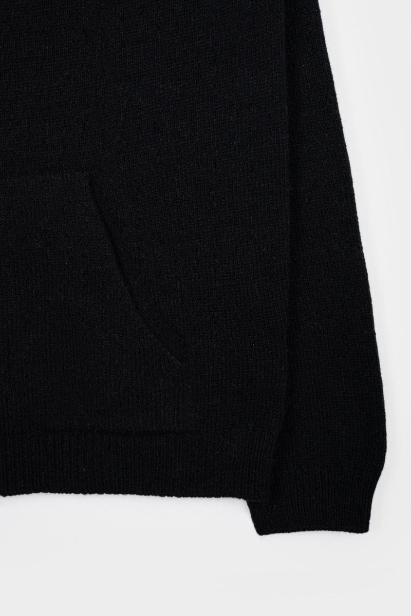 Nero Ardesia | Maglia tuta cashmere rigenerato