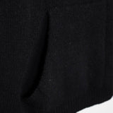 Nero Ardesia | Maglia tuta cashmere rigenerato