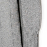 Grigio Calce | Abito Cashmere Rigenerato Lisa