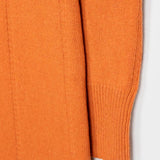 Arancio Becco d'Oca | Abito Cashmere Rigenerato Lisa