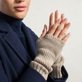 Beige Sabbia | Manicotti Cashmere Rigenerato Tamara