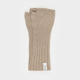 Beige Sabbia | Manicotti Cashmere Rigenerato Tamara