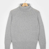 Grigio Calce | Maglia Donna Cashmere Rigenerato Susanna