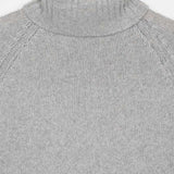 Grigio Calce | Maglia Donna Cashmere Rigenerato Susanna