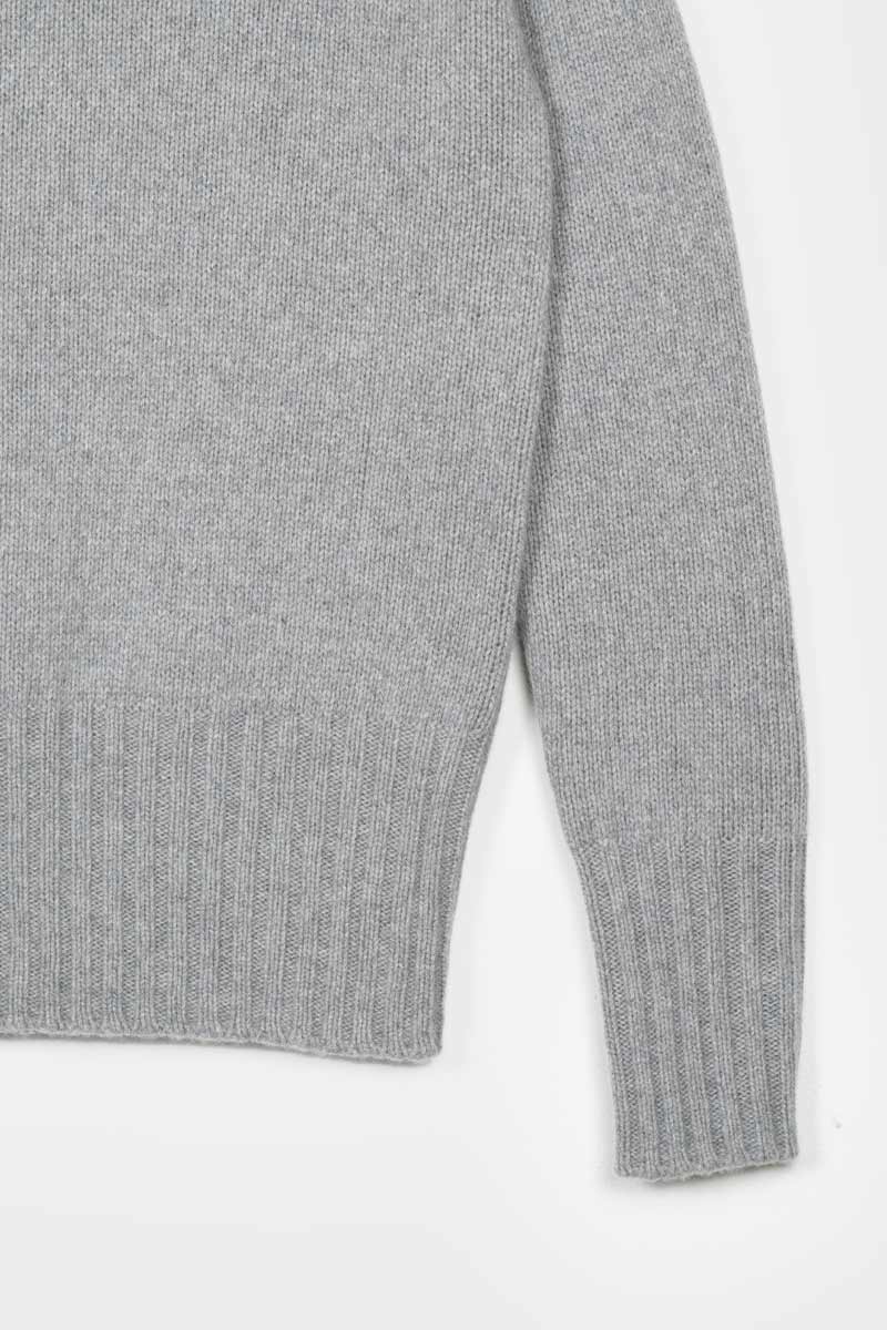 Grigio Calce | Maglia Donna Cashmere Rigenerato Susanna