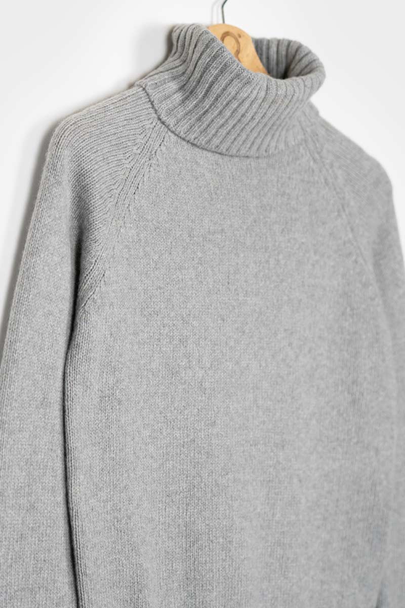 Grigio Calce | Maglia Donna Cashmere Rigenerato Susanna