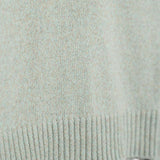 Mouline Verde Licheni | Maglia collo alto cashmere rigenerato