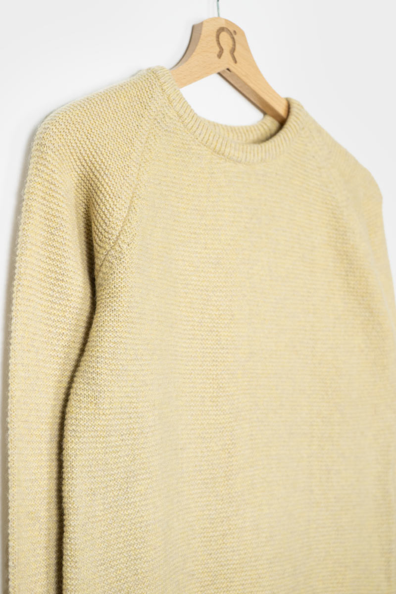 Mouline Giallo Frolla | Maglia cashmere rigenerato