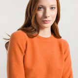 Arancio Becco d'Oca | Maglia cashmere rigenerato