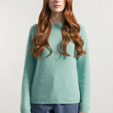 Verde Menta | Maglia cashmere rigenerato