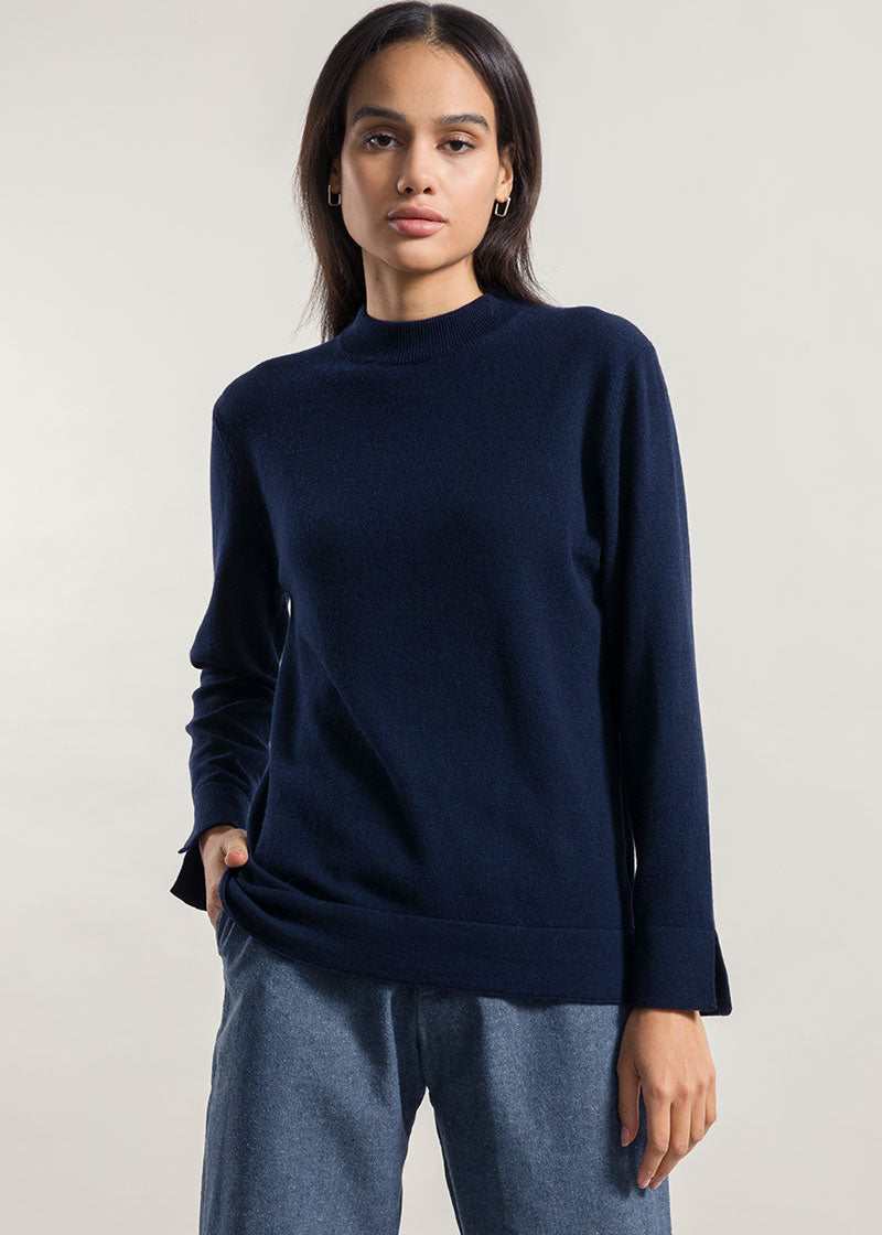 Blu Mora | Maglia donna cashmere rigenerato