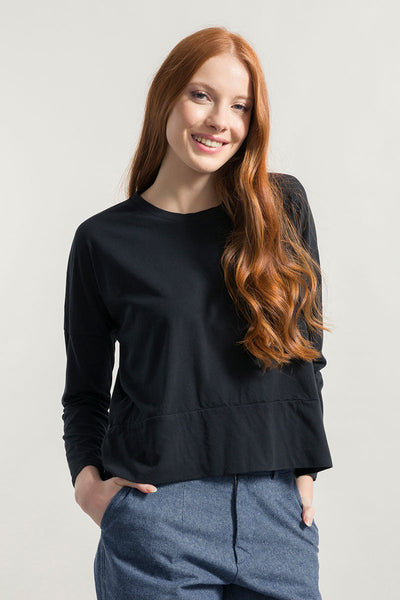 Maglietta Messicana Ricamata Donna Melliflo – Maniche Corte, Floreale Etnico Boho, Vestibilità Ampia, Scollo A V, Taglie Dalla S Alla XXL, Colore Nero