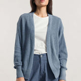 Blu Atlantico | Cardigan Cotone Donna Jeans Rigenerato