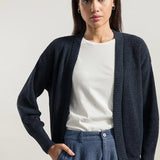 Mar Nero | Cardigan Cotone Donna Jeans Rigenerato