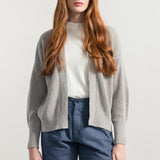 Grigio Ghiaccio | Cardigan Donna Cotone Rigenerato Irma